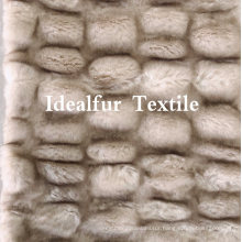 Pressure Printing Super Soft Imitation Rabbit Fur